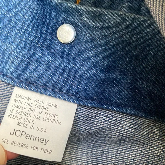 Vintage 70s 80s Denim Jacket Made In USA